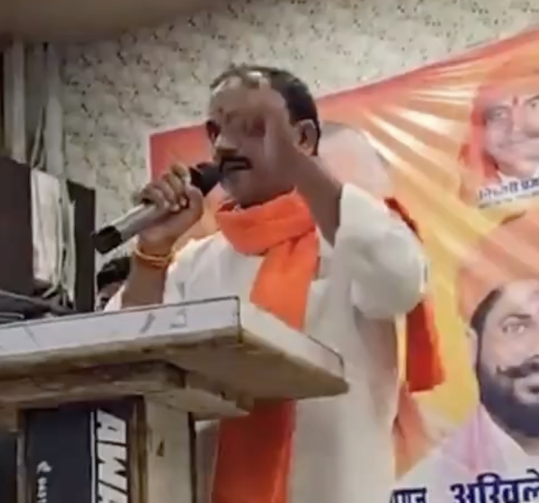 In Basti, Hindutva leader urges boycott of Muslims and teaches children to wield weapons