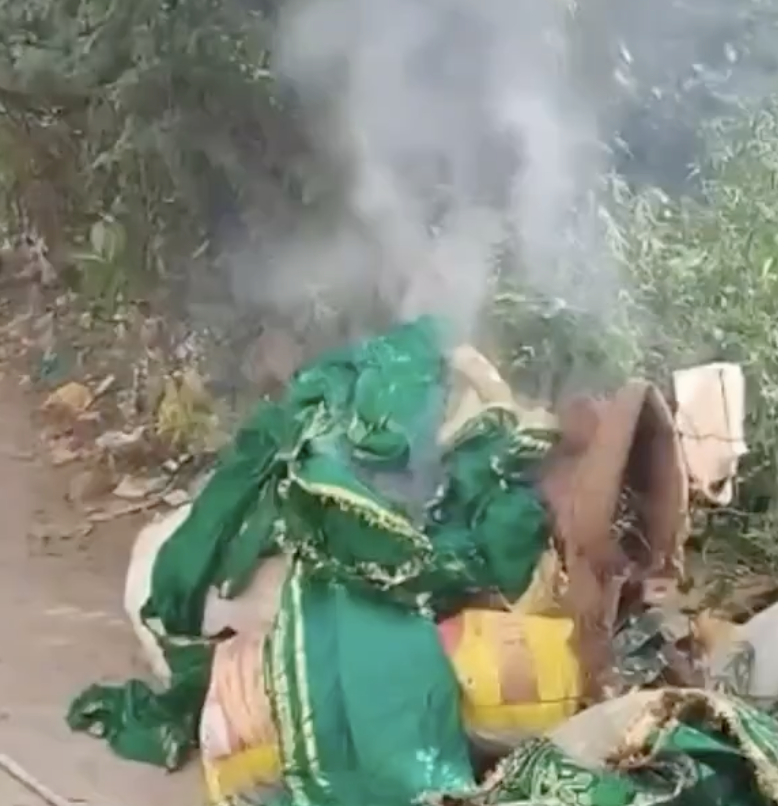 In Faridabad, VHP-Bajrang Dal converts mazar into temple and burns relics