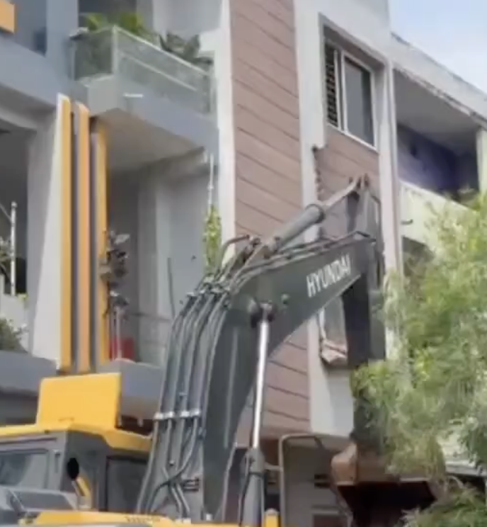 In Sehore, authorities demolish house of man accused of Christian conversions