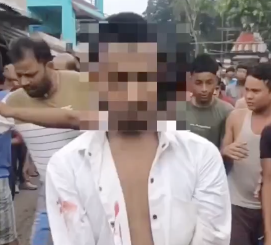 In Majgama Hat, mob assaults mentally ill Muslim youth accused of desecrating idol