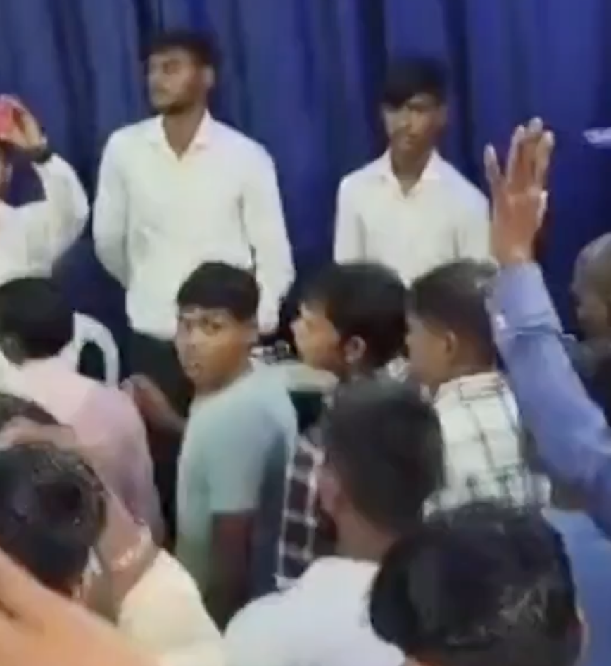 In Phulpur, Bajrang Dal raids church alleging illegal conversions