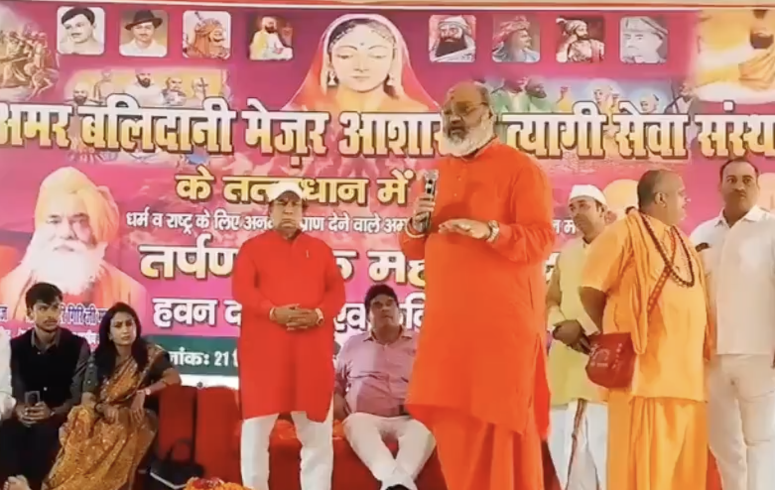 In Ghaziabad, monk calls for reclaiming Mecca and installing Hindu idols