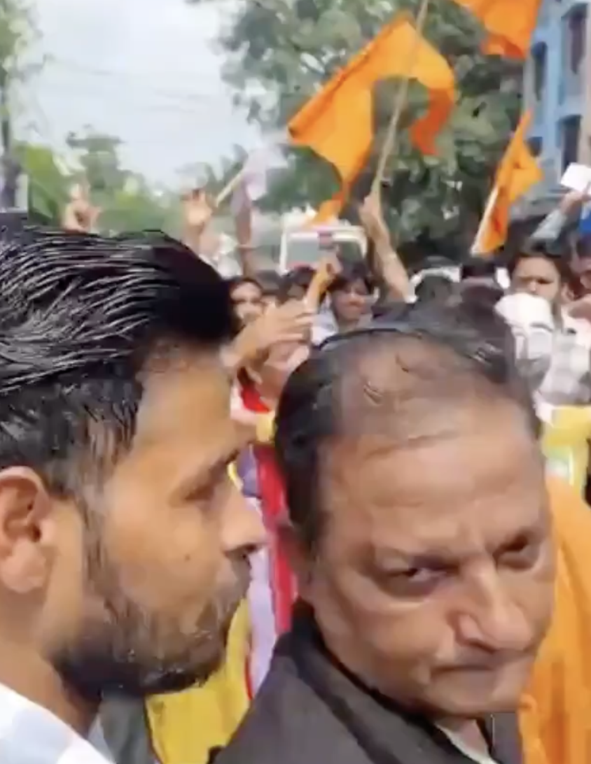 In Ramnagar, BJP leader Madan Joshi leads protest spreading ‘love jihad’ conspiracy and anti-Muslim slogans