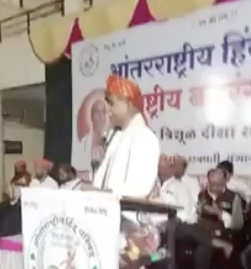 In Sambhajinagar, Pravin Togadia glorifies Babri demolition, calls for expelling Muslims and boycott