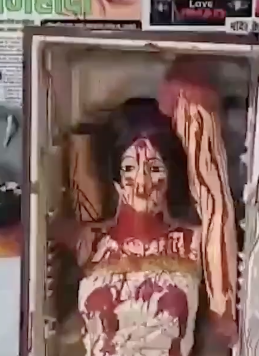 In Indore, tableau at Garba depicts gruesome ‘love jihad’ conspiracy imagery