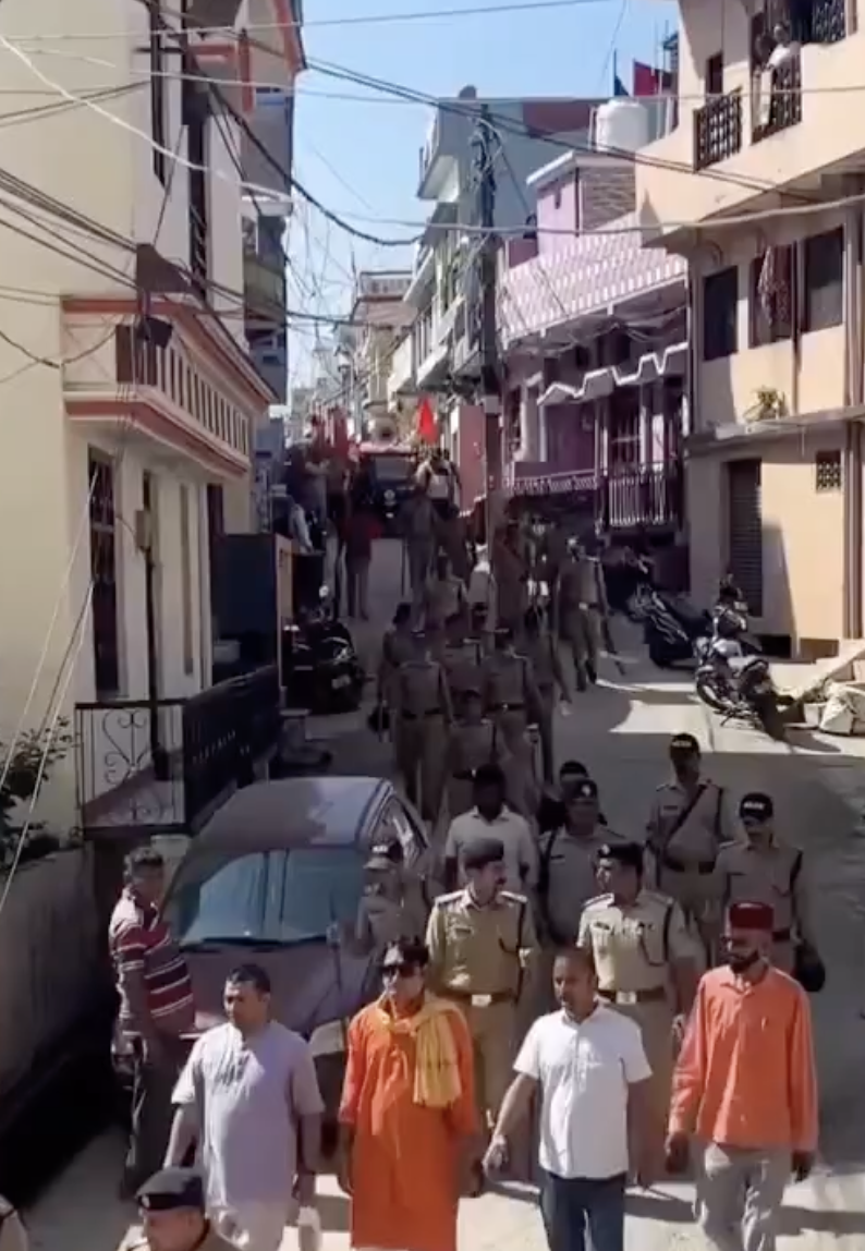 In Ramnagar, BJP leader Madan Joshi leads rally against ‘love jihad,’ threatens to demolish accused homes