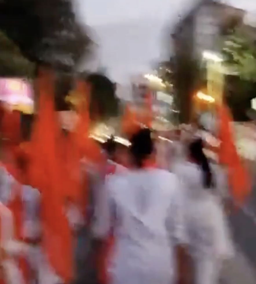 In Dehradun, VHP and Durga Vahini lead sword-wielding Durga Shakti Yatra