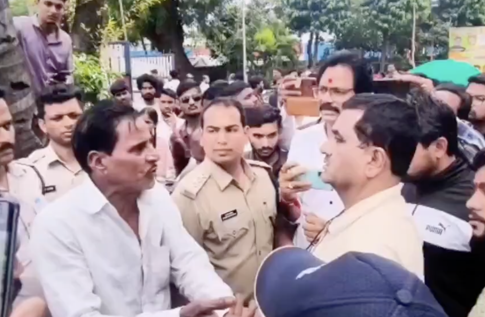 In Ratlam, Hindu groups beat a Muslim driver over a dead calf in garbage truck