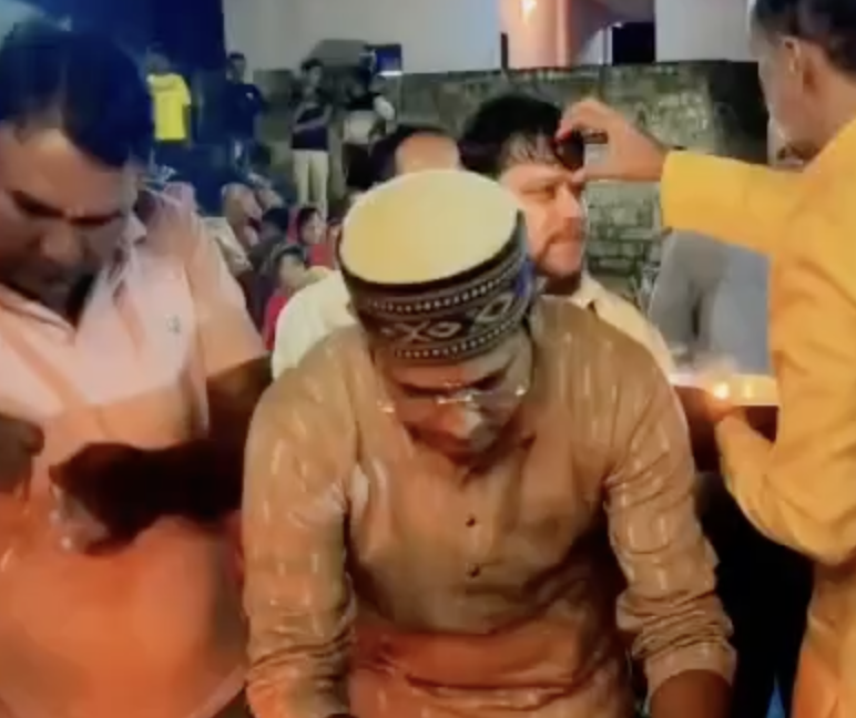 In Kirat Nagar, VHP leader urges Hindus to arm themselves during Shastra Puja