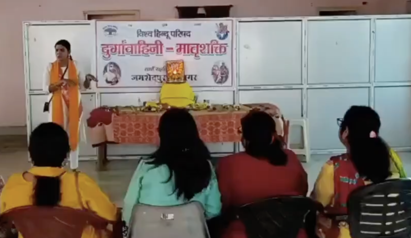 In Jamshedpur, Durga Vahini Shastra Pooja pushes ‘love jihad’ to women and children