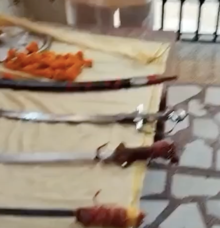 In Jahangirabad, AHP–Rashtriya Bajrang Dal push “Hindu hi aage” and glorify weapons