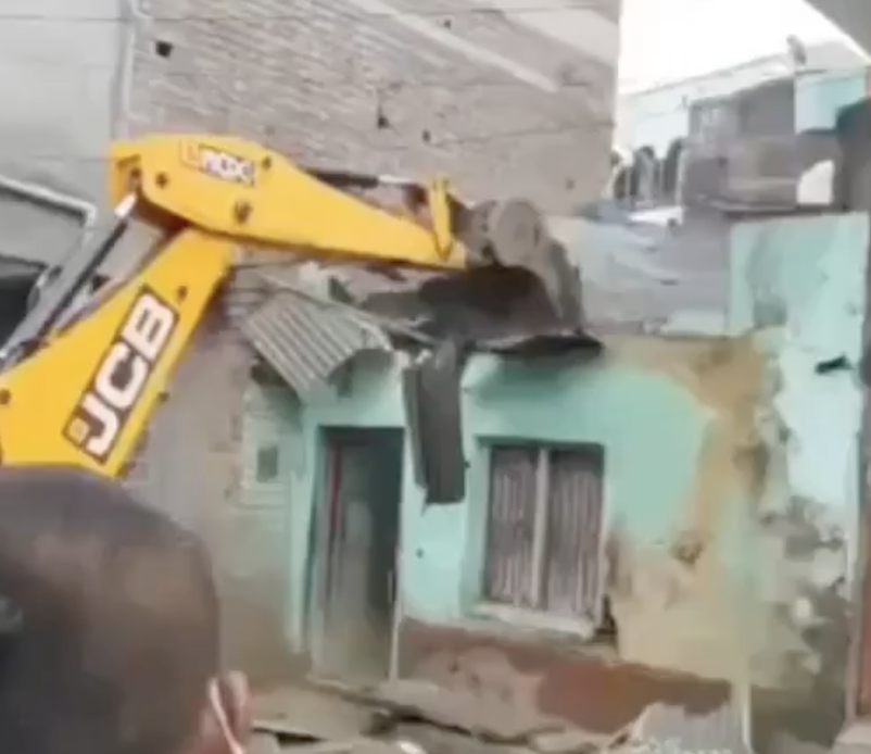 In Ahilyanagar, Bajrang Dal steers a demolition into an anti-Muslim spectacle