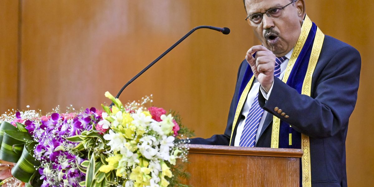 NSA Ajit Doval Falsely Claims His Statements From Viral Video Are Fake (The Wire)