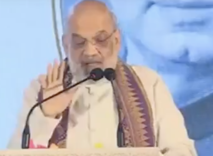 In New Delhi, Amit Shah pushes “Detect Delete Deport” against alleged infiltrators