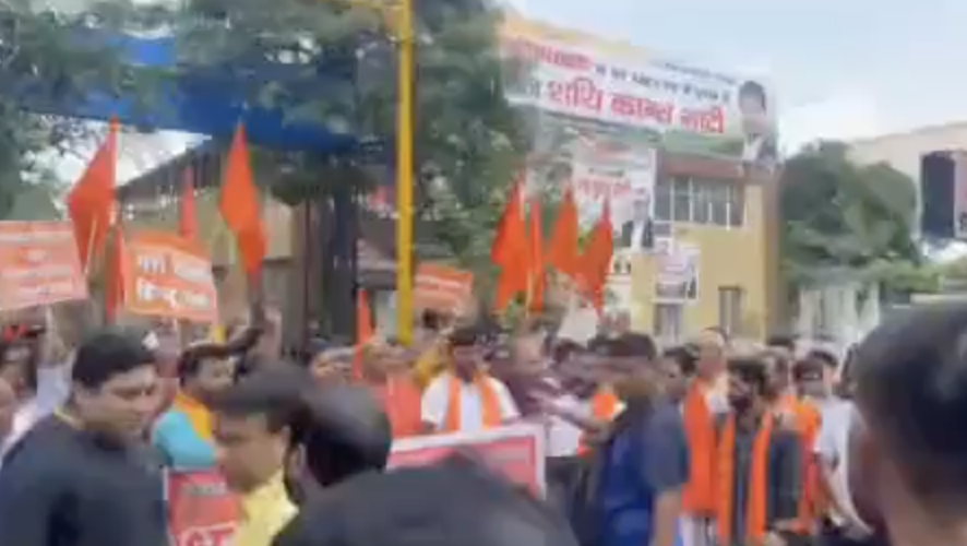 In Ghaziabad, VHP–Bajrang Dal protest “conversions” and demand stricter laws