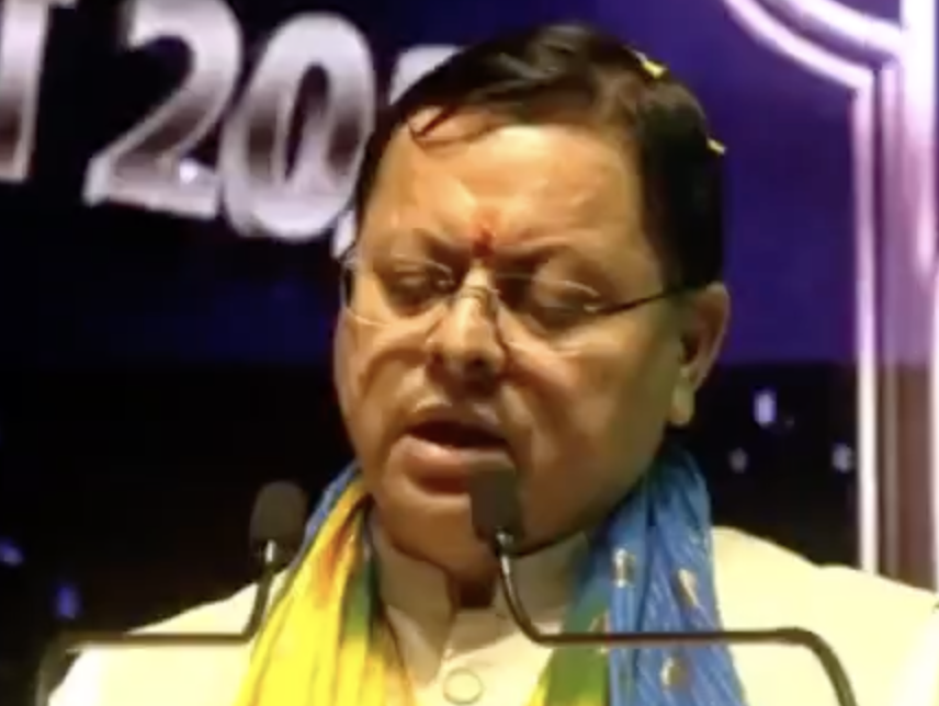 In Haldwani, CM Dhami touts crackdowns under “Operation Kalnemi” and anti-“jihad” laws