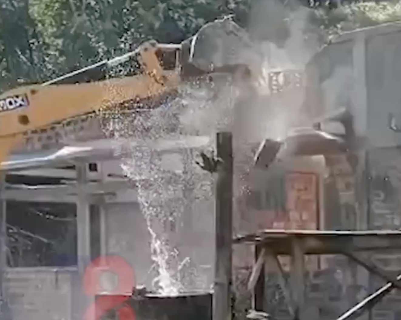 In Patharkandi, authorities demolish multiple structures including a mosque as “encroachments”