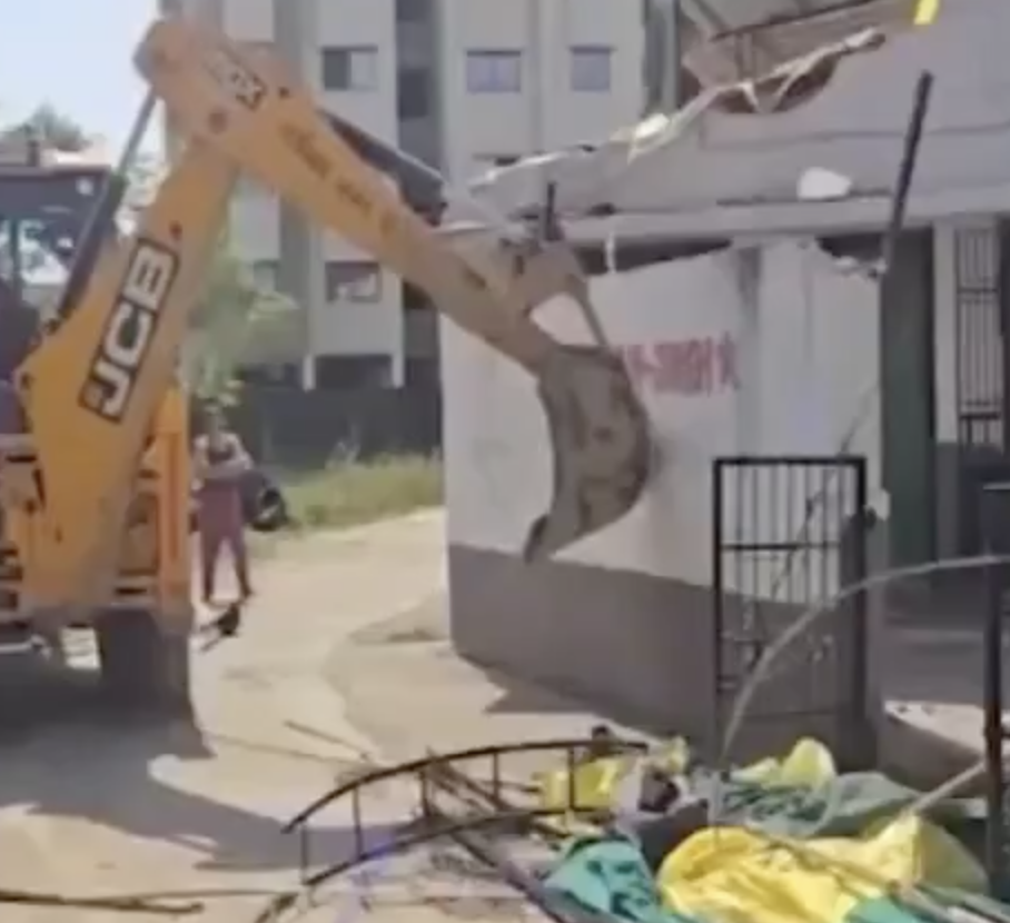 In Nadiad, house linked to alleged conversions bulldozed after prayer-meeting raid