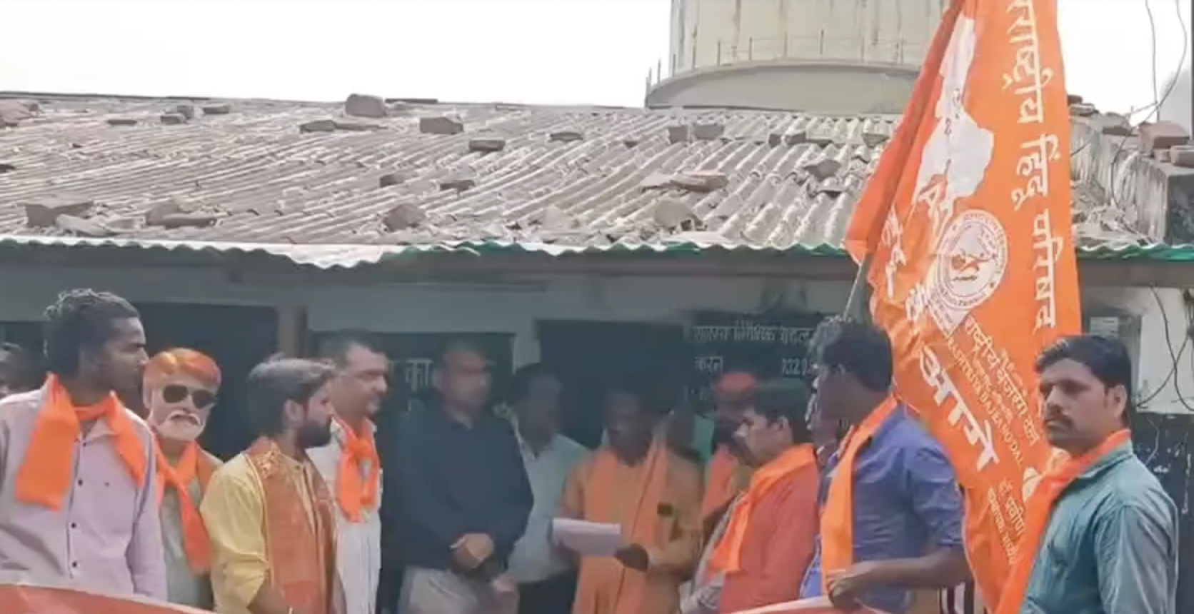 In Bhojpur (Raisen), AHP–RBD demand removal of a shrine as “illegal”