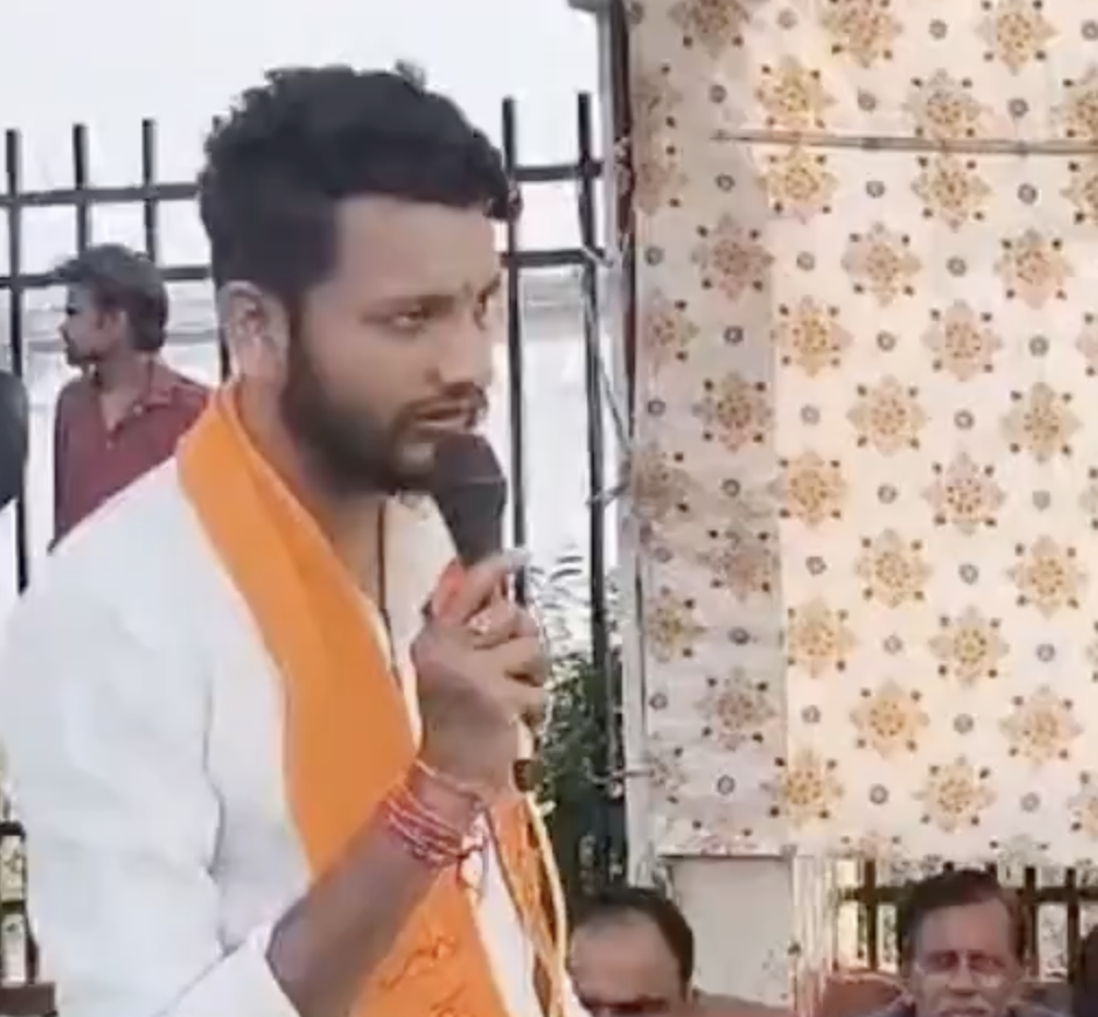 In Naryauli, protest warns against Christians and Muslims “harming families”