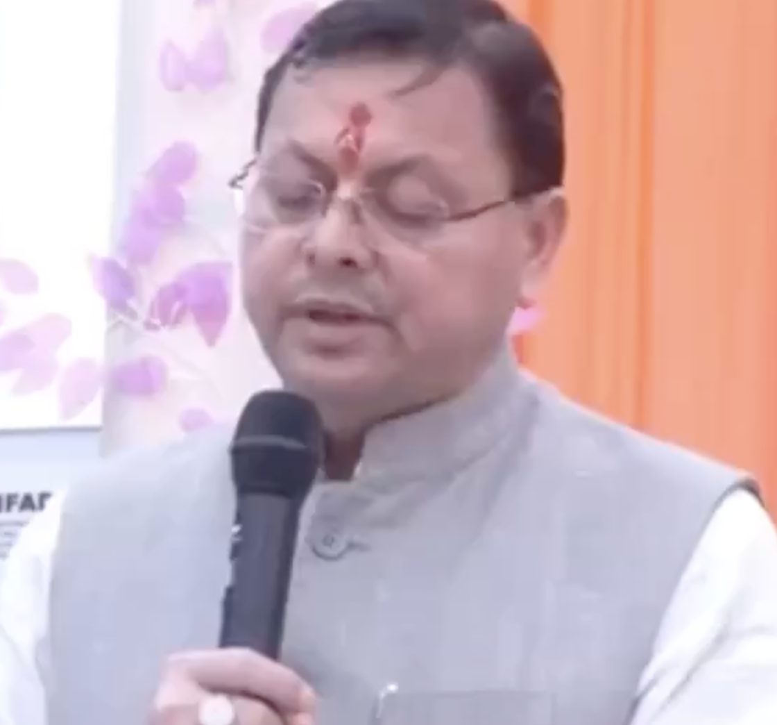 In Amori, CM Dhami touts anti-“jihad” laws, demolitions, and land “reclamation”