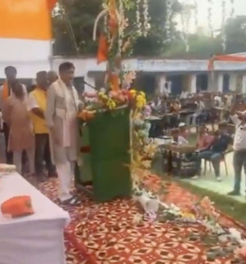 In Hayaghat, minister links slaughterhouses, “infiltrators,” and youth livelihoods in speech