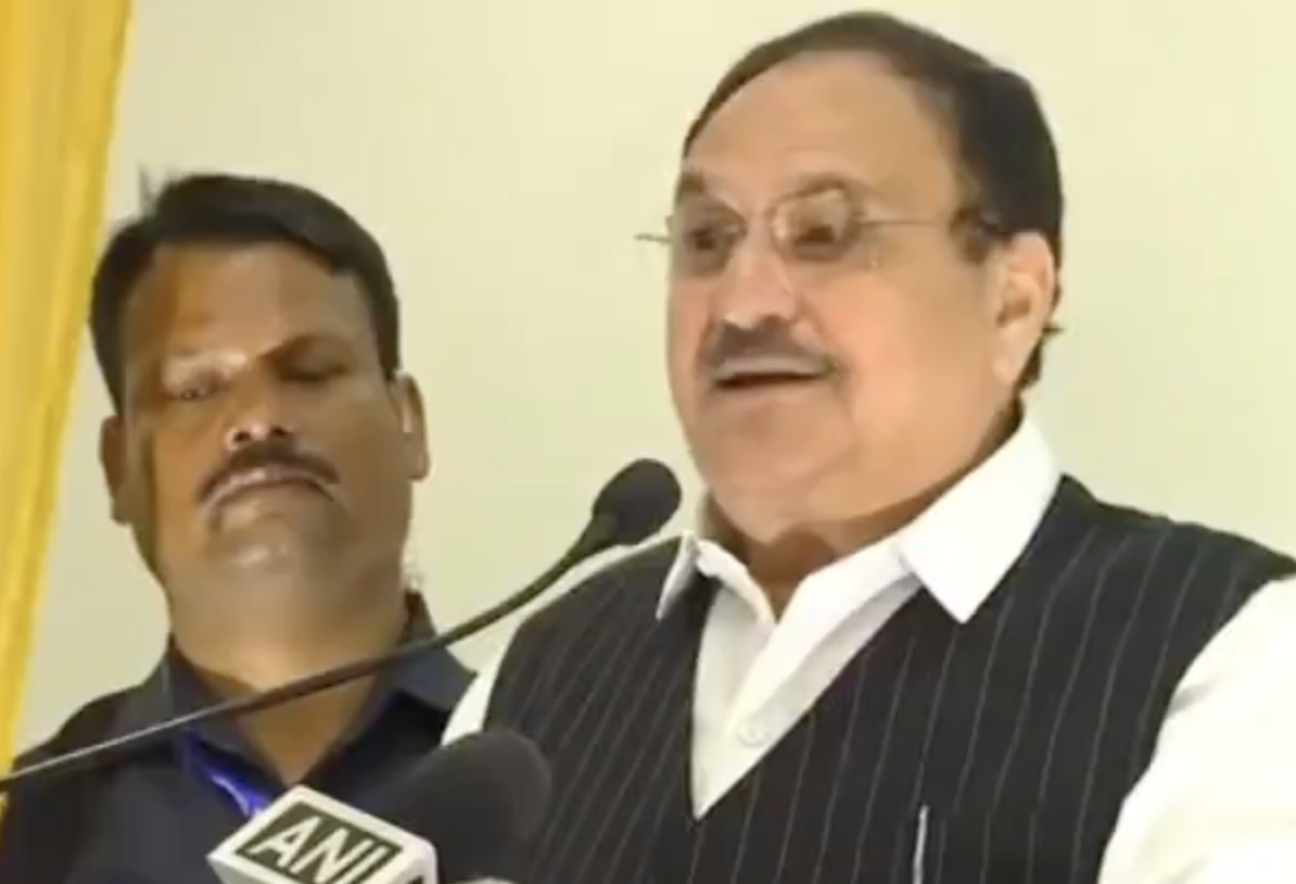 In Hajipur, JP Nadda Warns Against “Ghuspaithiya,” Calls to Detect, Delete, Deport