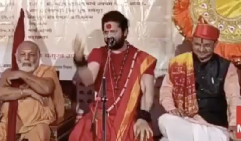In Pune, Kalicharan Maharaj Claims Muslim Plot for Sharia India; Backs Vigilantism