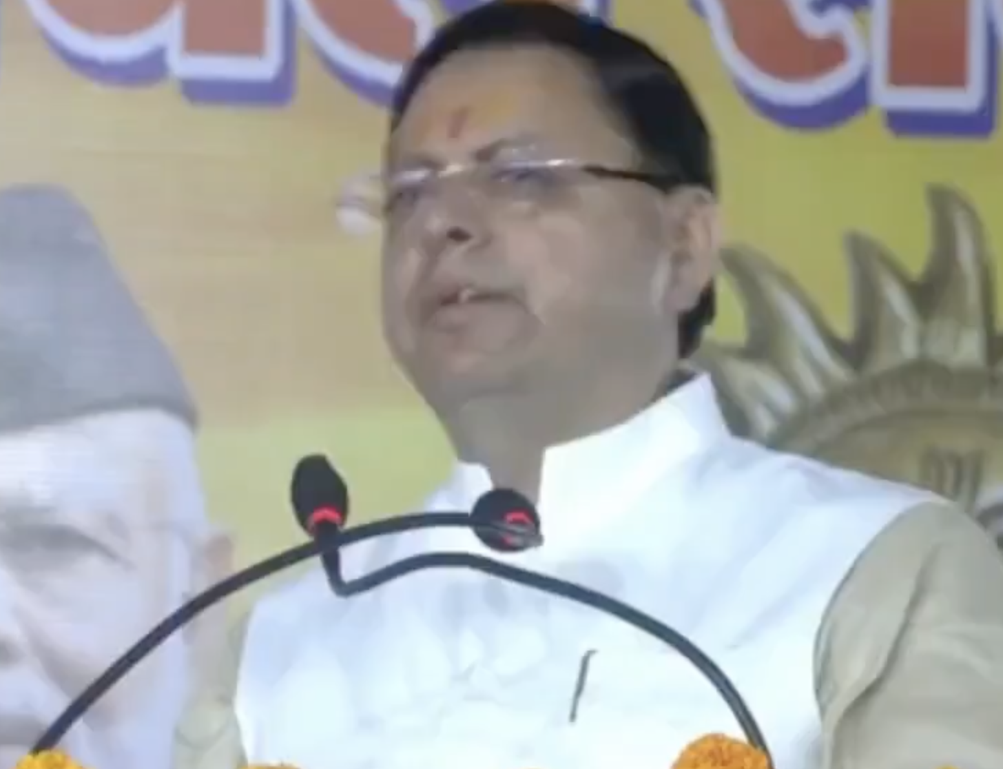 In Khatima, CM Pushkar Singh Dhami Boasts of ‘Jihad’ Laws, Shrine Demolitions, and Madrasa Closures