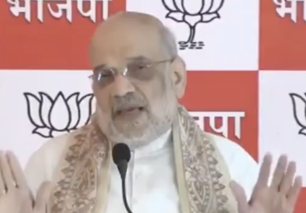 In Hajipur, Amit Shah Says BJP–NDA Will Remove ‘Ghuspaithiya’ From Bihar’s Voter Rolls