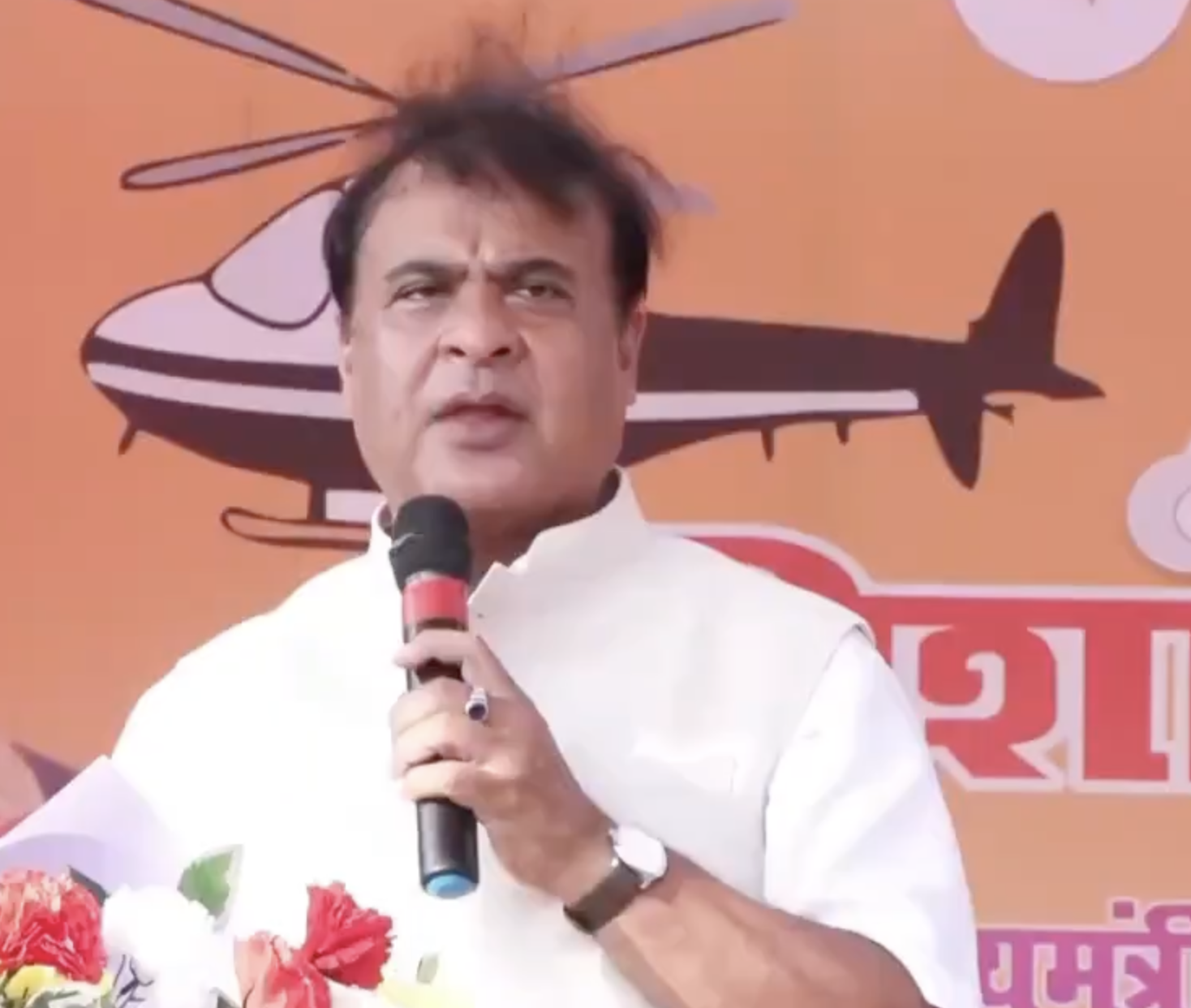 In Kasba, Himanta Sarma Calls Muslims ‘Ghuspaithiya’ and Urges Their Ouster