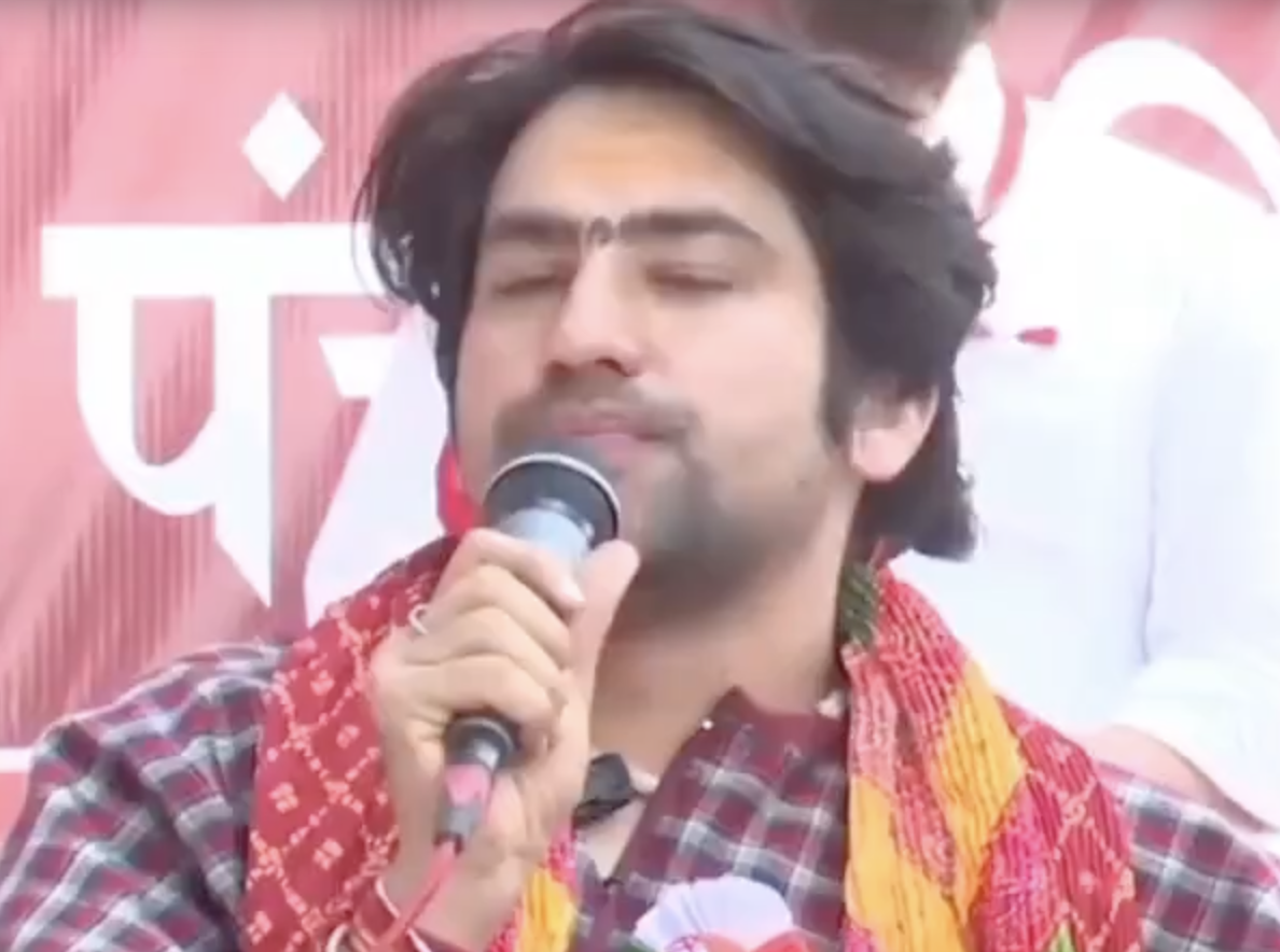 In Palwal, Shastri and Kajal Hindustani Push Hindu-Only Economy and Call for a ‘Hindu Rashtra’