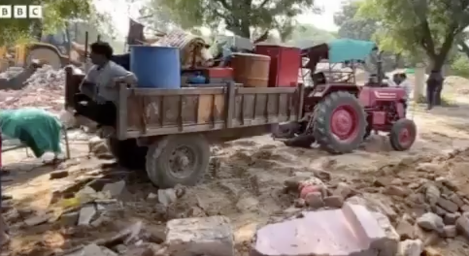 In Pethapur, Authorities Raze Two Dargahs and 1,400 Structures, Leaving Muslim Families Homeless