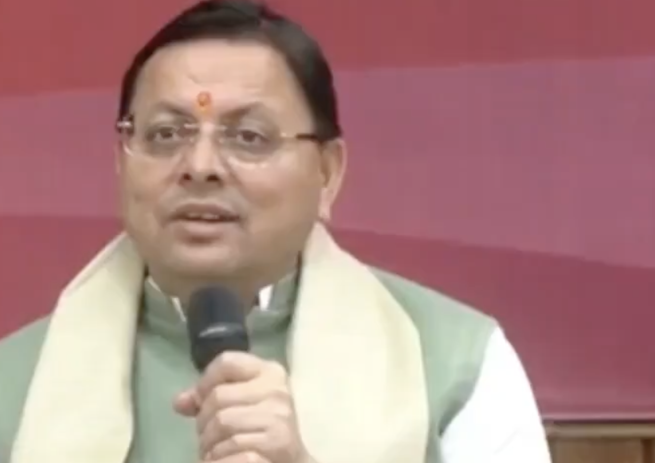 In Dehradun, CM Dhami Boasts of ‘Land Jihad’ Crackdowns and Ending Madrasa Act