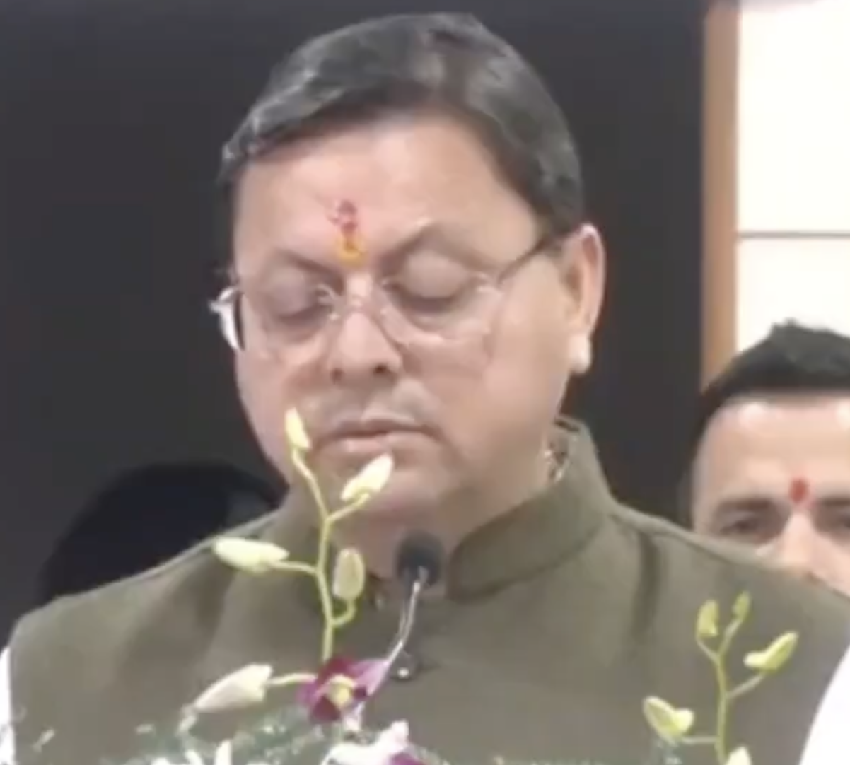 In Dehradun, CM Dhami Highlights Crackdowns on ‘Jihad’ and ‘Illegal’ Madrasas