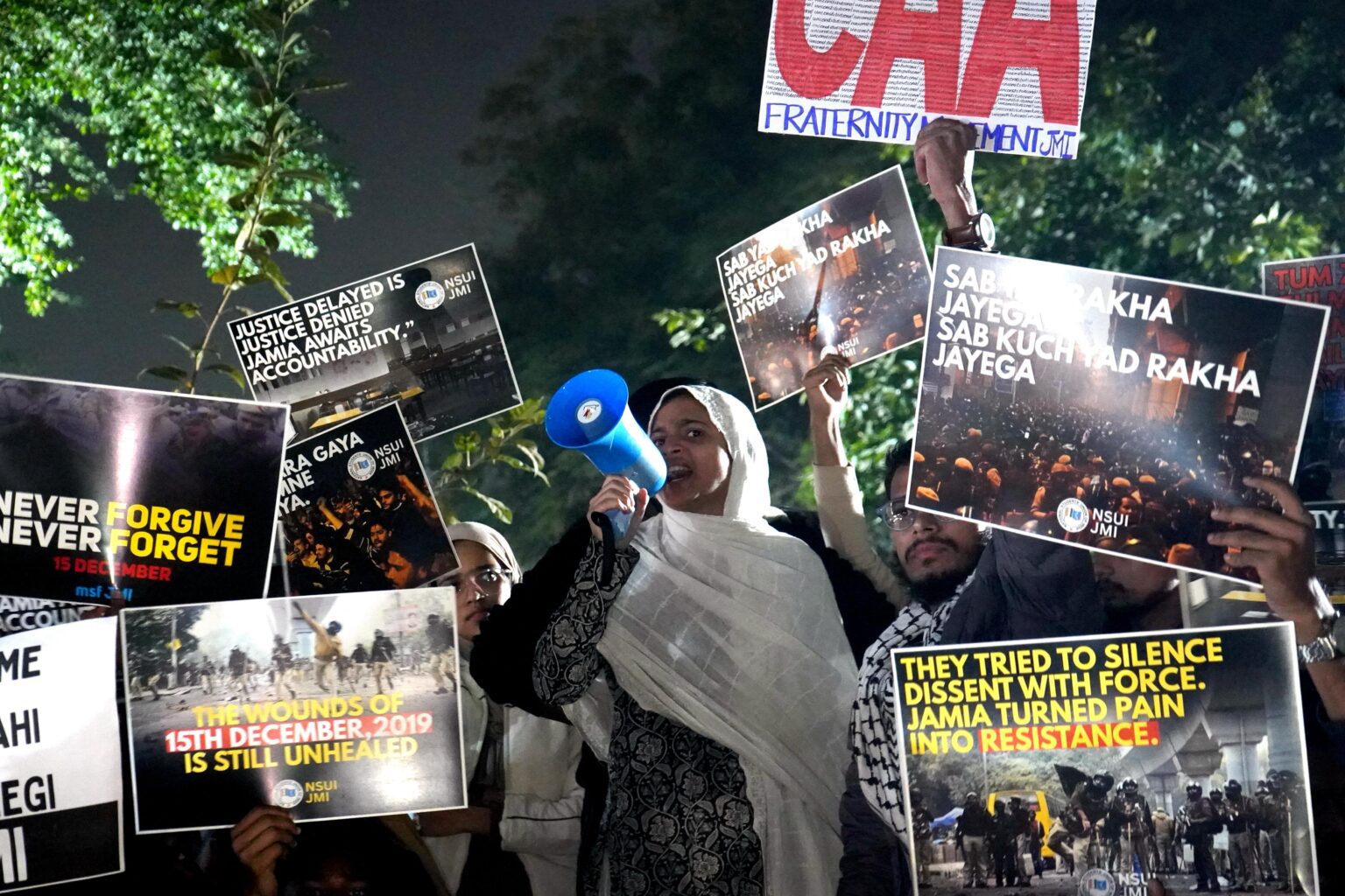 Jamia Millia students receive show-cause notices from university for participating in Dec 15 protest (Maktoob Media)