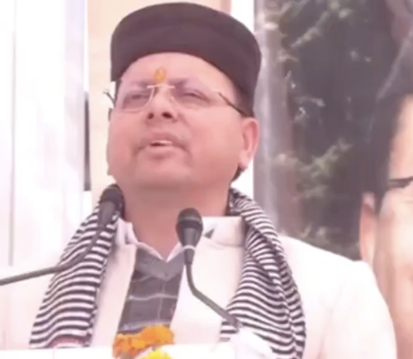 In Uttarkashi, CM Dhami Reiterates ‘Operation Kalnemi’ and Demographic Claims