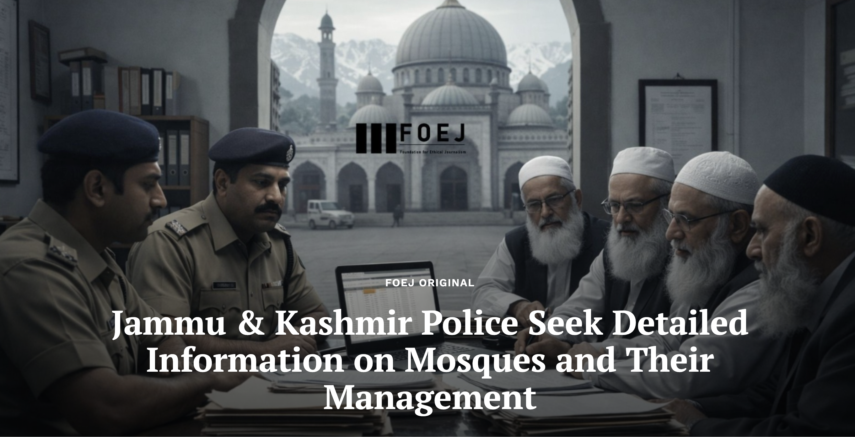 Jammu & Kashmir Police Seek Detailed Information on Mosques and Their Management (FOEJ)