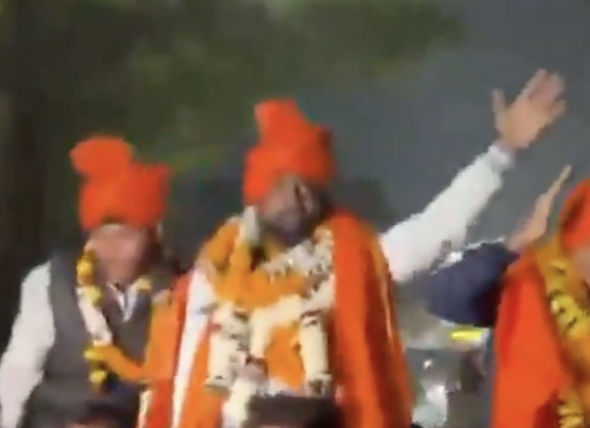 In Raipur, Bajrang Dal Members Celebrated After Christmas Vandalism