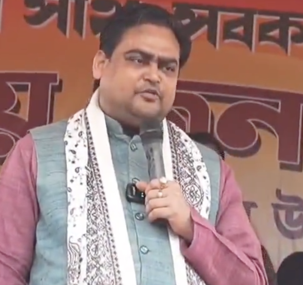 In Ashoknagar, BJP Leader Shantanu Thakur Calls for Expulsion of Rohingyas