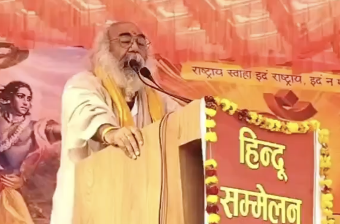 In Bulandshahr, Acharya Pramod Krishnam Calls Hindutva Opponents ‘Children of Aurangzeb’