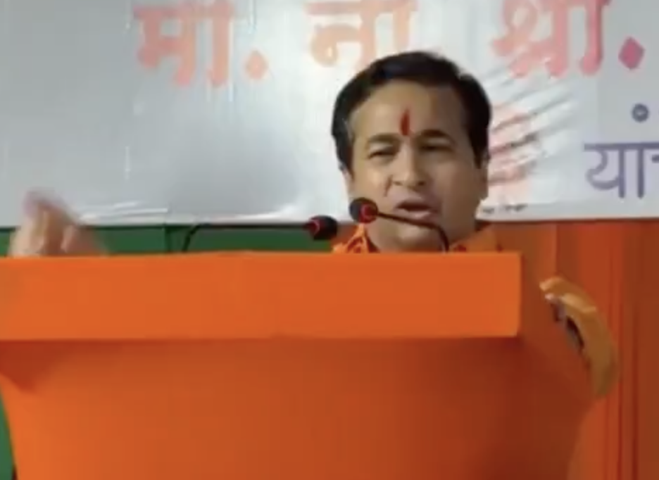 In Nalasopara, Nitesh Rane Uses Slurs and Urges Hindus to Vote Along Religious Lines