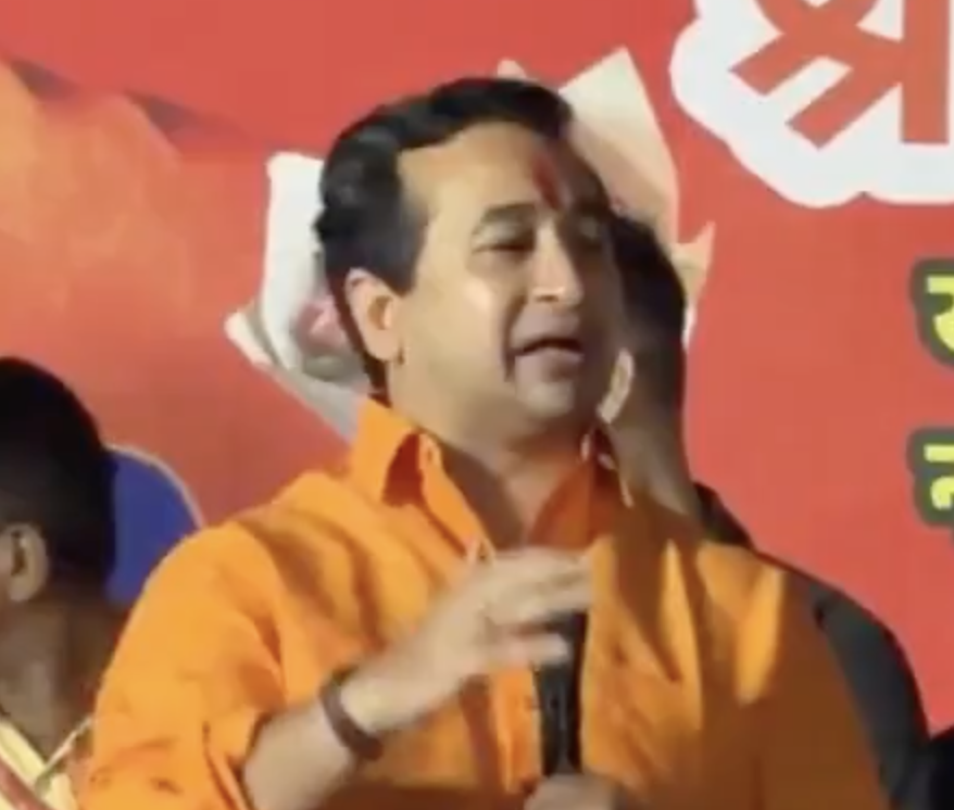 In Virar, Nitesh Rane Threatens to ‘Clear Out’ Muslims, Rohingyas and Dargahs