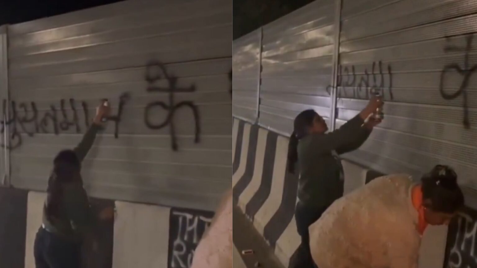 Hindu Raksha Dal Members Paint “No Road for Muslims” on Delhi–Dehradun Highway; Police Launch Probe (The Observer Post)