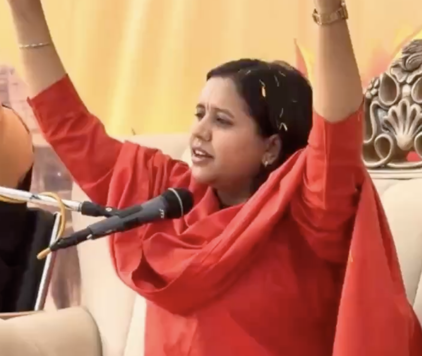 In Damoh, Sadhvi Saraswati Compares Muslims and Christians to “Rats”