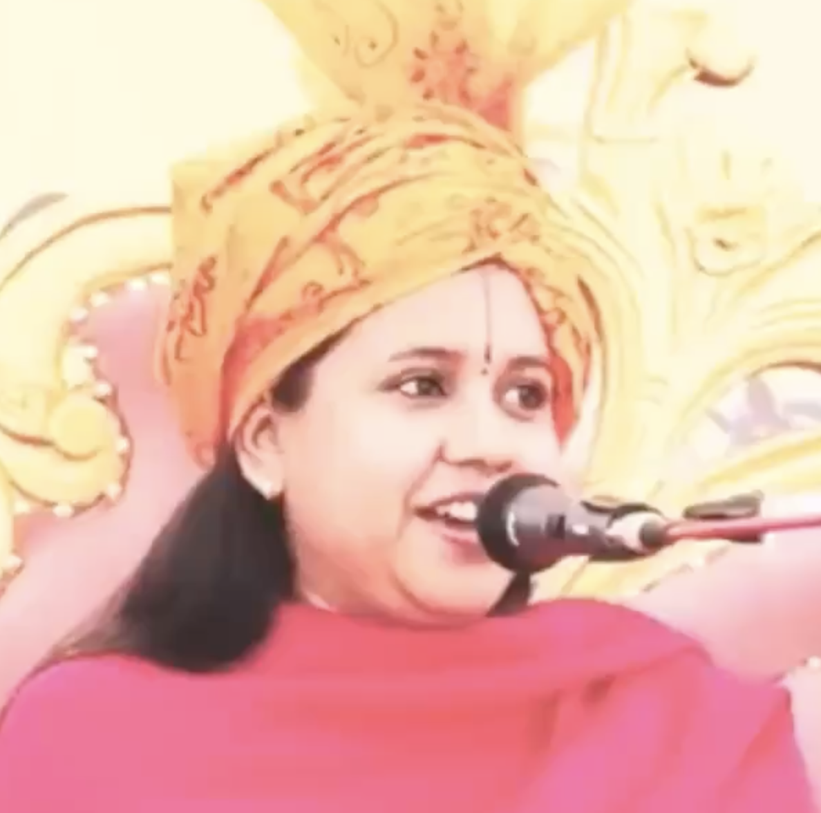 In Jabalpur, Sadhvi Saraswati Demands Muslims Vacate Mathura and Kashi Mosques