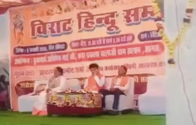 In Agra, AHP Leader Manoj Kumar Glorifies Babri Demolition and Warns Hindu Girls Against ‘Burqewali’
