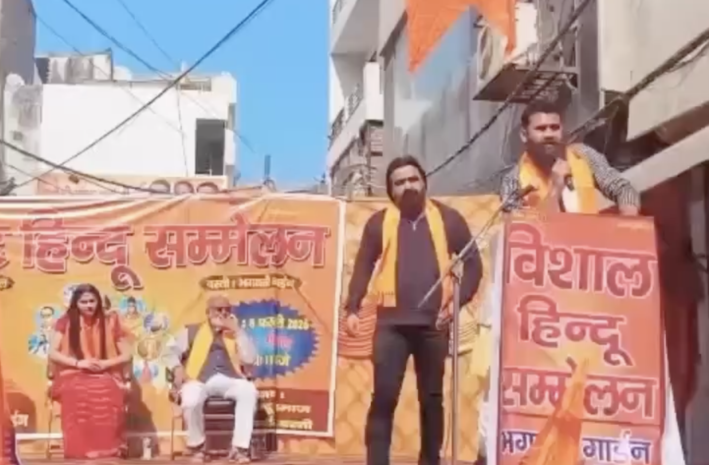 In Delhi, Hindu Sammelan Speaker Calls Muslims ‘Jihadi Pigs’ and Urges Hindus to Arm