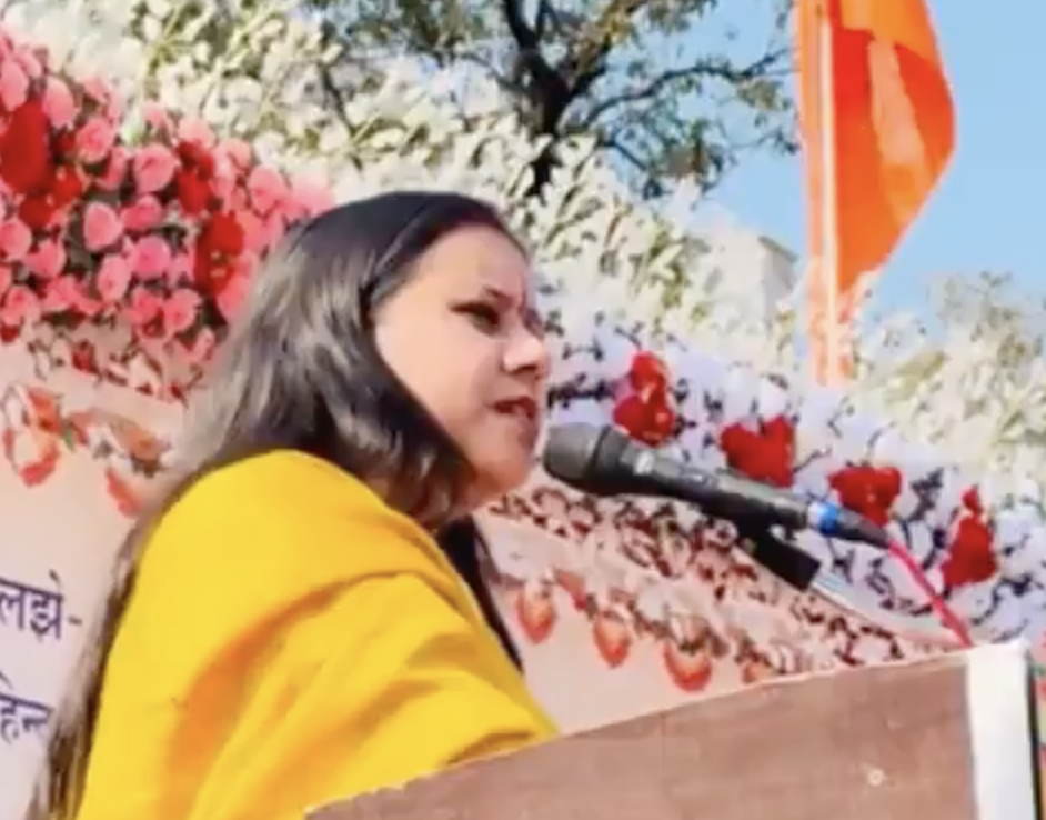 In Rajgarh, Sadhvi Saraswati Calls Coexistence With Muslims Impossible
