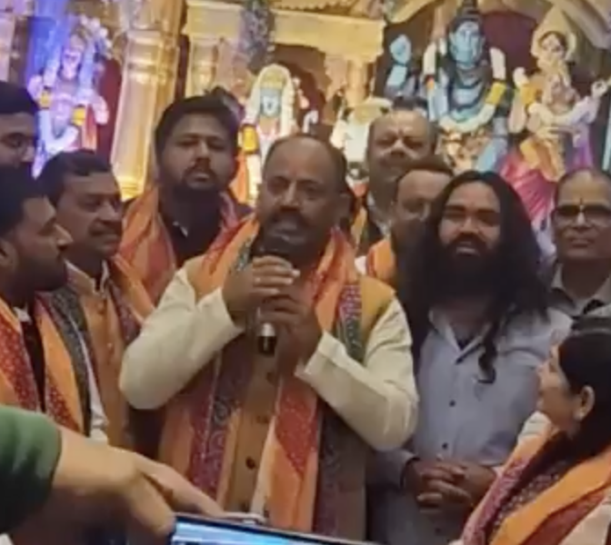 In Delhi, Pinky Chaudhary Pushes Hindu Population Panic and Threatens Violence